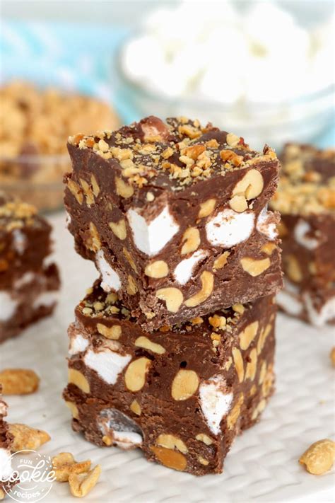 Easy Rocky Road Fudge Recipe Fun Cookie Recipes