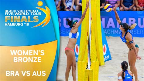 Women S Bronze Medal Bra Vs Aus Beach Volleyball World Tour Finals