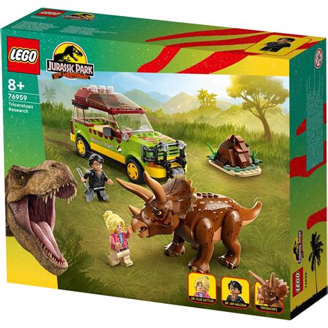 Lego Jurassic World Triceratops Research Set Ages