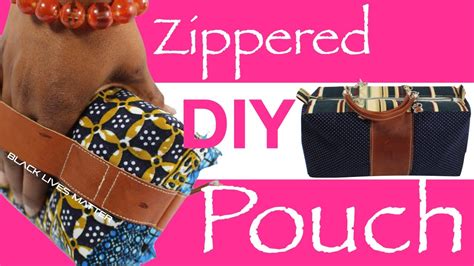 Easy Zippered Box Pouch Tutorial Beginners Sewing Youtube