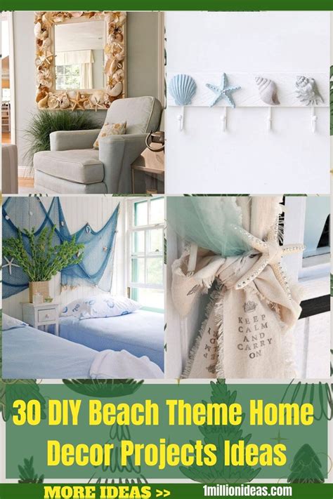 30 Diy Beach Theme Home Decor Projects Ideas Beach Diy Beach Themed Room Decor Project