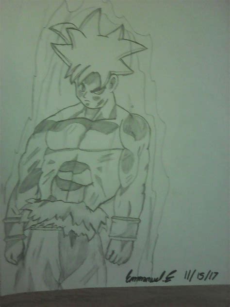 Goku Ultra Instinct Fanart 👌 👌 : r/dbz