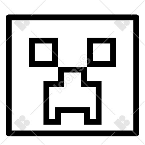 Minecraft Creeper Face Png