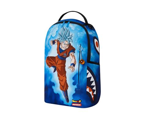 Sprayground X Dragon Ball Z Supper Goku Kamehameha Backpack Dlxsr Nycmode