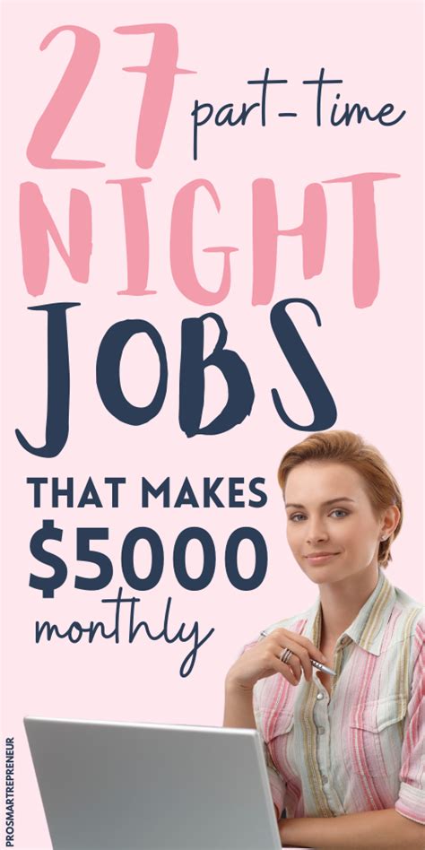 Best Part Time Night Or Evening Jobs From Home In Night Jobs