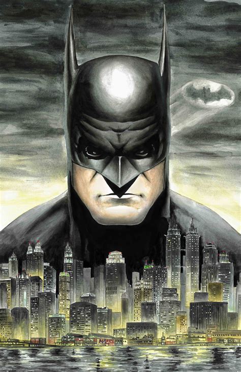 Batman, Gotham City, Print - Etsy