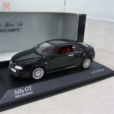 やや傷や汚れありPMA 1 43 アルファロメオ GT 2003 ブラック No 400120320 Alfa Romeo Black