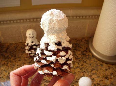 Beach Bear Villa, HHI: Pine Cone Snowman Ornament