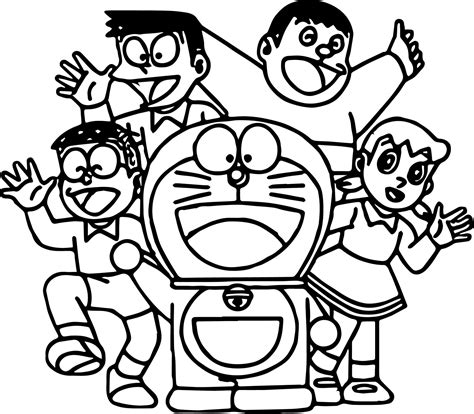 101 Coloring Pages Doraemon Movie