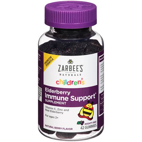 Zarbees Naturals Childrens Elderberry Immune Support