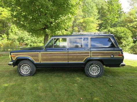 Jeep Wagoneer SUV 1988 Dark Baltic Blue Metallic For Sale