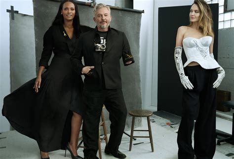 Angelina Jolie For Vogue Behind The Scenes Angelina Jolie