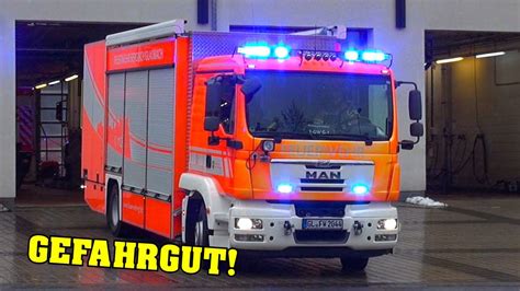 NEUES HLF 20 GW Gefahrgut Feuerwehr BERGISCH GLADBACH