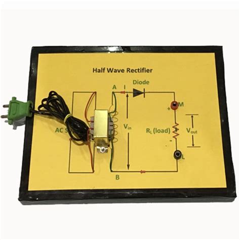 Half wave rectifier – Project Hub