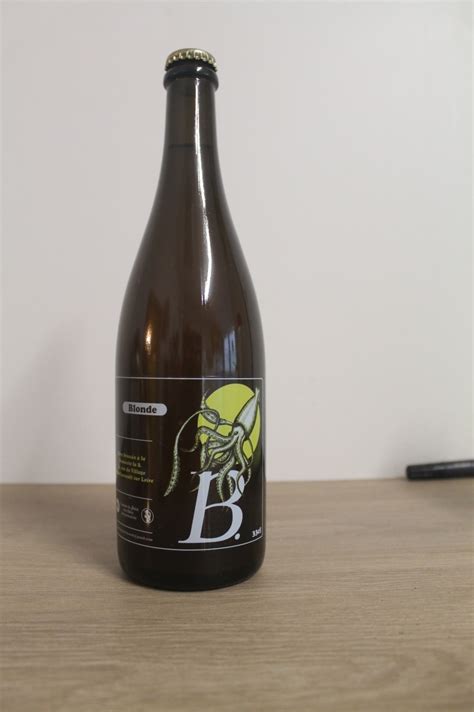 Blonde 75cl 75 Cl Microbrasserie La B Locavor Fr
