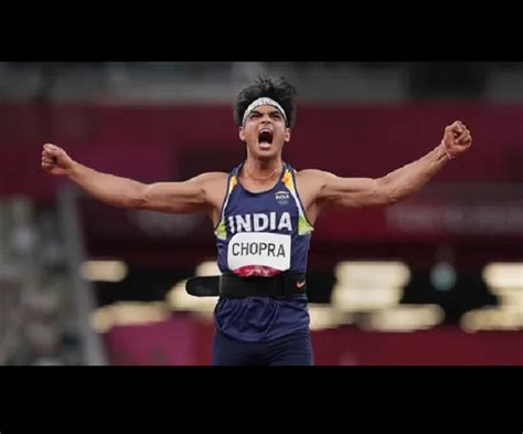 Tokyo Olympics Neeraj Chopra Wins Historic Gold In Javelin Throw As