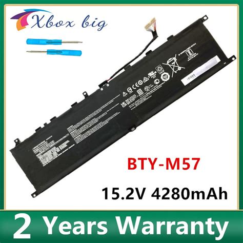 Bty M Laptop Battery For Msi Gp Leopard Ug Gp V Mah