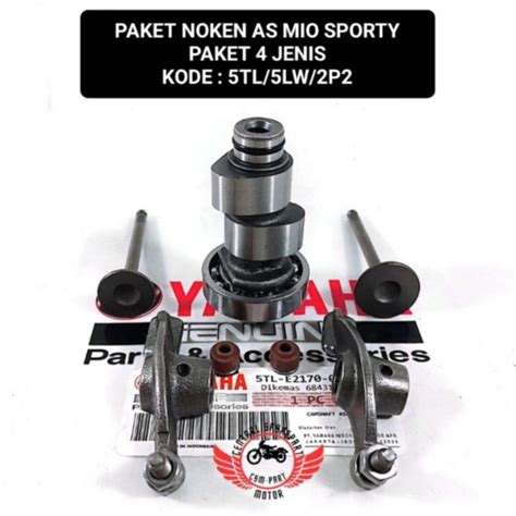 Jual PAKET 4ITEM NOKEN AS MIO SPORTY SEAL KLEP PAYUNG PELATUK MIO