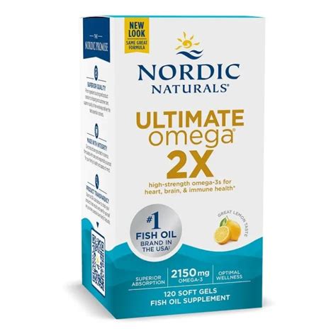 Nordic Naturals Ultimate Omega X Softgels Smak Cytrynowy Sklep