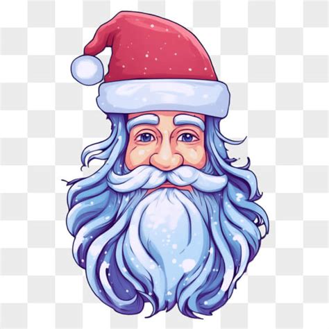 Download Santa Claus Face for Holiday Season Cartoons Online - Creative ...