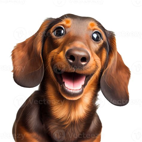 Cute And Happy Dog On A Transparent Background Ai Gen 18249062 Png