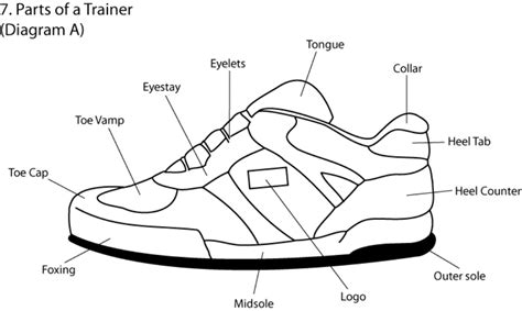 Parts Of A Shoe Office Pointe High Heel And Running Shoe Features