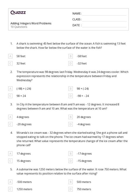 50 Time Word Problems Worksheets For 7th Grade On Quizizz Free