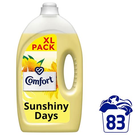 Comfort Fabric Conditioner Sunshiny Days 83 Washes 2490 Ml Fabric