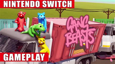 Gang Beasts Nintendo Switch Gameplay YouTube