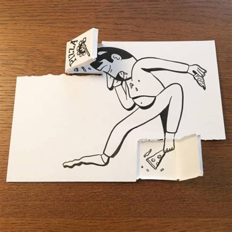 Simple Sheets Of Paper Get Transformed Into Amusing 3D Scenes (24 pics)