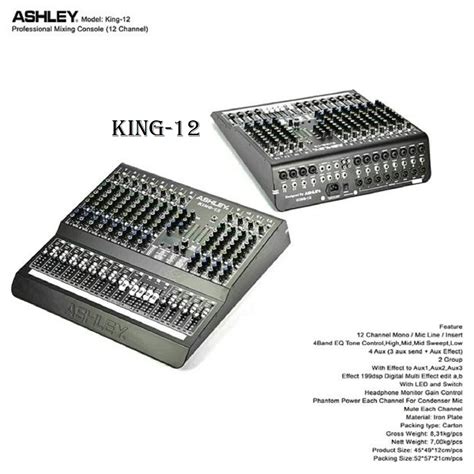 Mixer Ashley King King Channel Original Ashley Lazada Indonesia