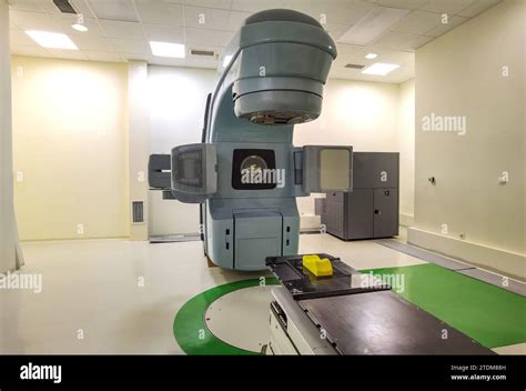 Medical Advanced Linear Accelerator In Oncological Cancer Therapy In A