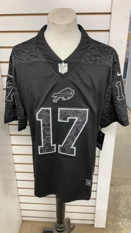 New Josh Allen Jersey Med | Live and Online Auctions on HiBid.com