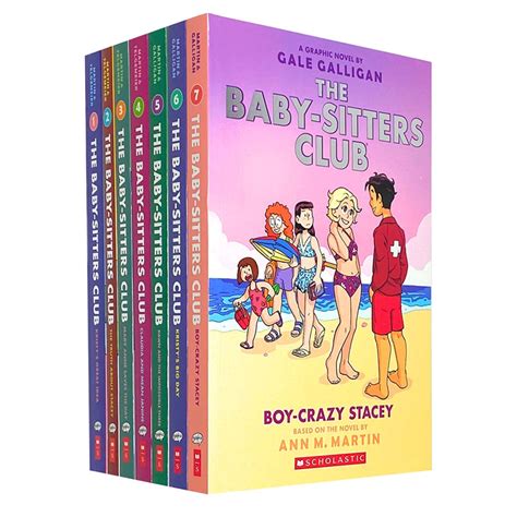 The Baby-Sitters Club Graphic Novels 7 Books Set Collection by Ann M ...