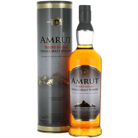 Amrut Peated Indian Single Malt 07l Whisky And More Magazin Online