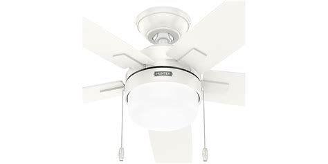 52" Hunter Fan Fresh White Ceiling Fan