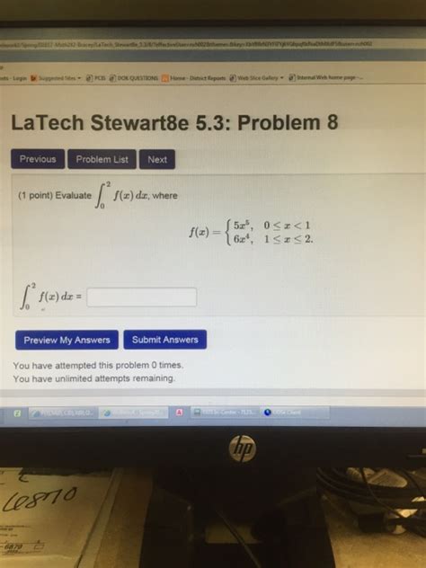 Solved Evaluate Integral20 Fx Dx Where Fx 5x5 0