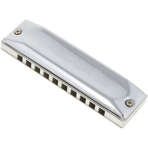 Hohner Meisterklasse Armónica Diatónica En C Cuerpo En Aluminio Profesional