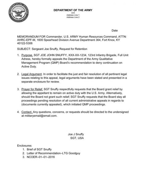 005 Army Memorandum Template For Record Impressive Ideas Doc In Army