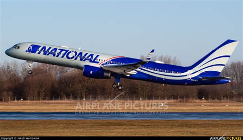 N963ca National Airlines Boeing 757 223sf At Poznań Ławica