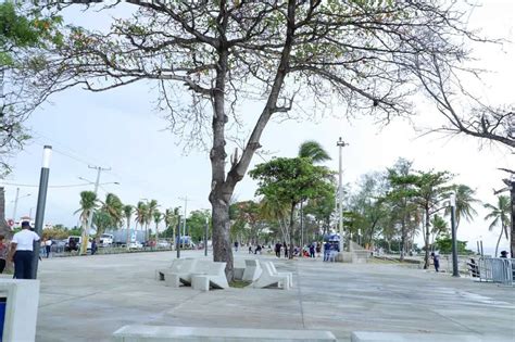 Bierno Inaugura Remozamiento Del Primer Tramo Del Malecón De Santo Domin