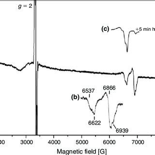 Electron Spin Resonance Spectrum Of And In Ar Matrix At K