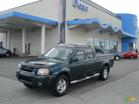 2002 Alpine Green Metallic Nissan Frontier SE Crew Cab 4x4 69214275