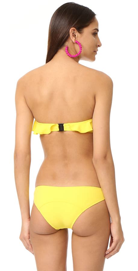 Lisa Marie Fernandez Natalie Flounce Bikini 395 Shopbop Lookastic