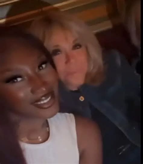 Cette vidéo d Aya Nakamura en compagnie de Brigitte Macron devient