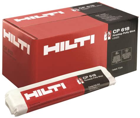 Hilti Firestop Putty Stick Cp 618 314721 1 Acme Tools