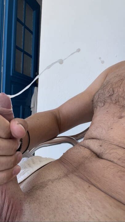 Hot Vacation Cumshot On The Terrace XHamster