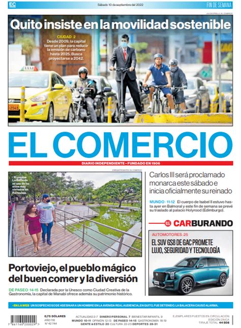 El Comercio On Twitter Amigos Compartimos La PortadaEC Con Los