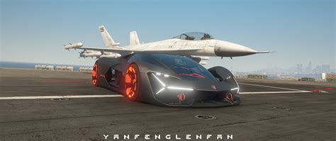 Lamborghini Terzo Millennio Add On L Manual Spoiler Gta Mods