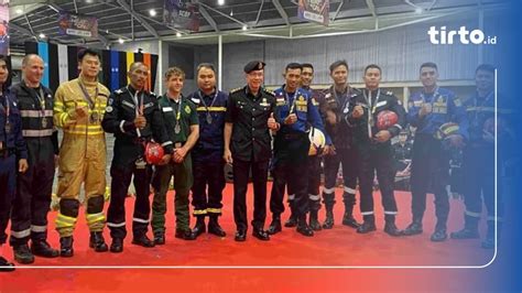 Petugas Damkar Jakarta Sabet Juara Kompetisi Dunia Di Singapura